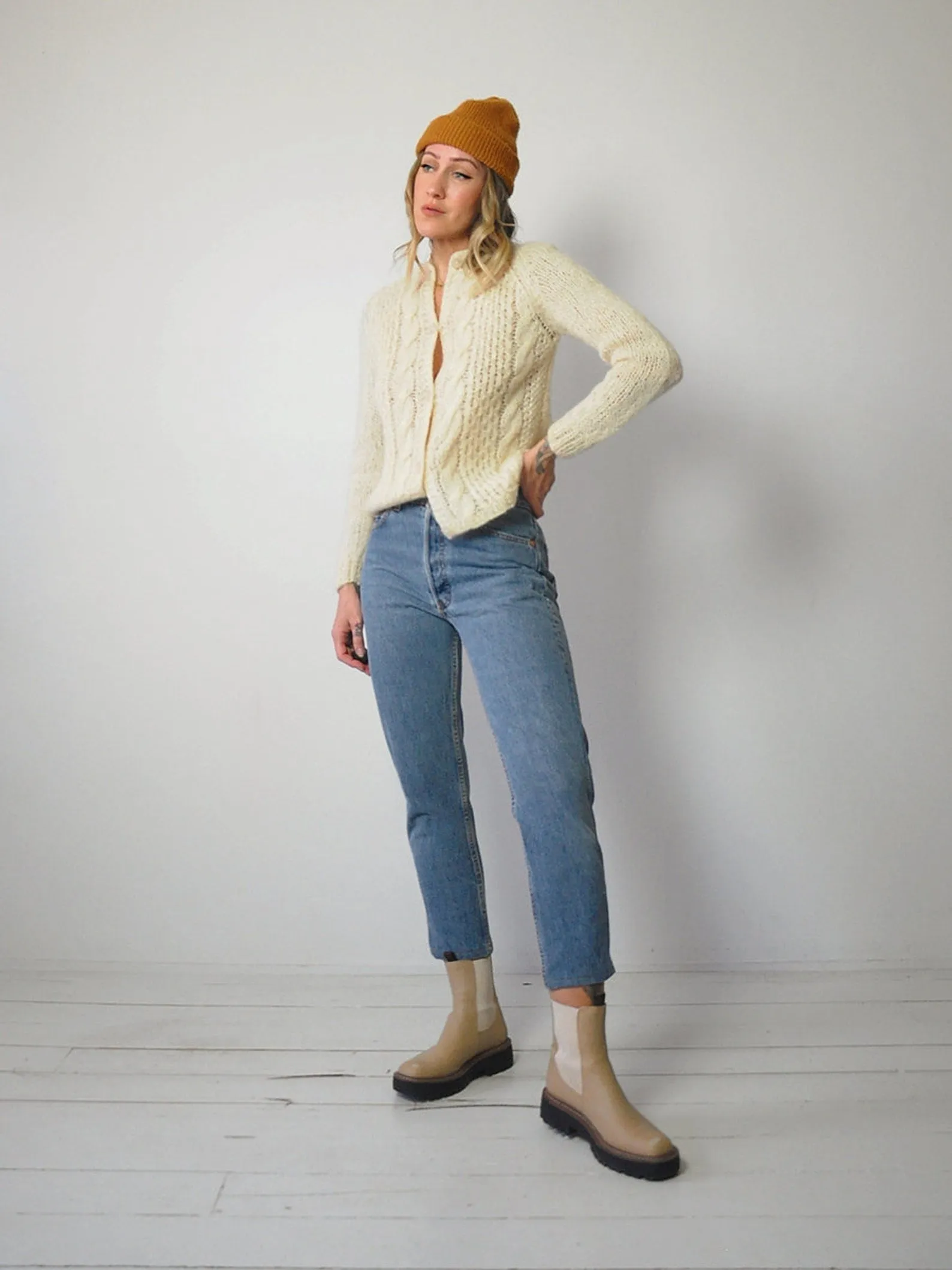 1960's Mohair Cardigan sweater