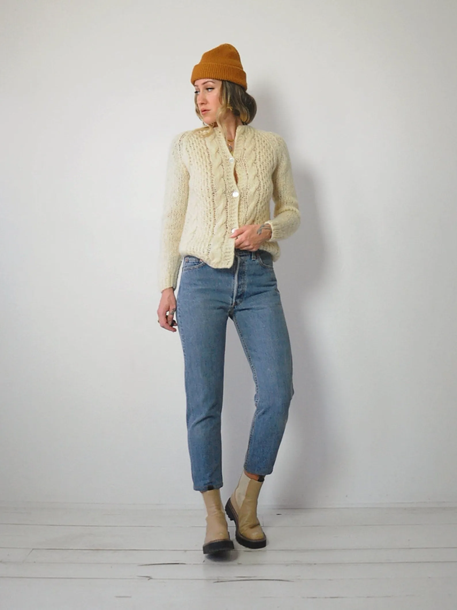 1960's Mohair Cardigan sweater