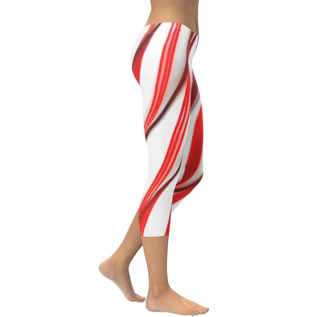 3D Candy Cane Capris