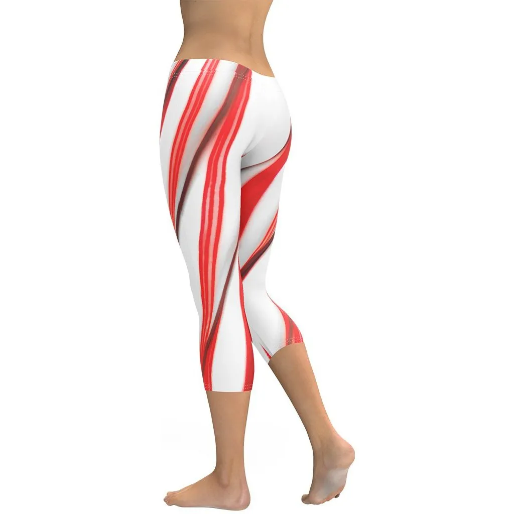 3D Candy Cane Capris