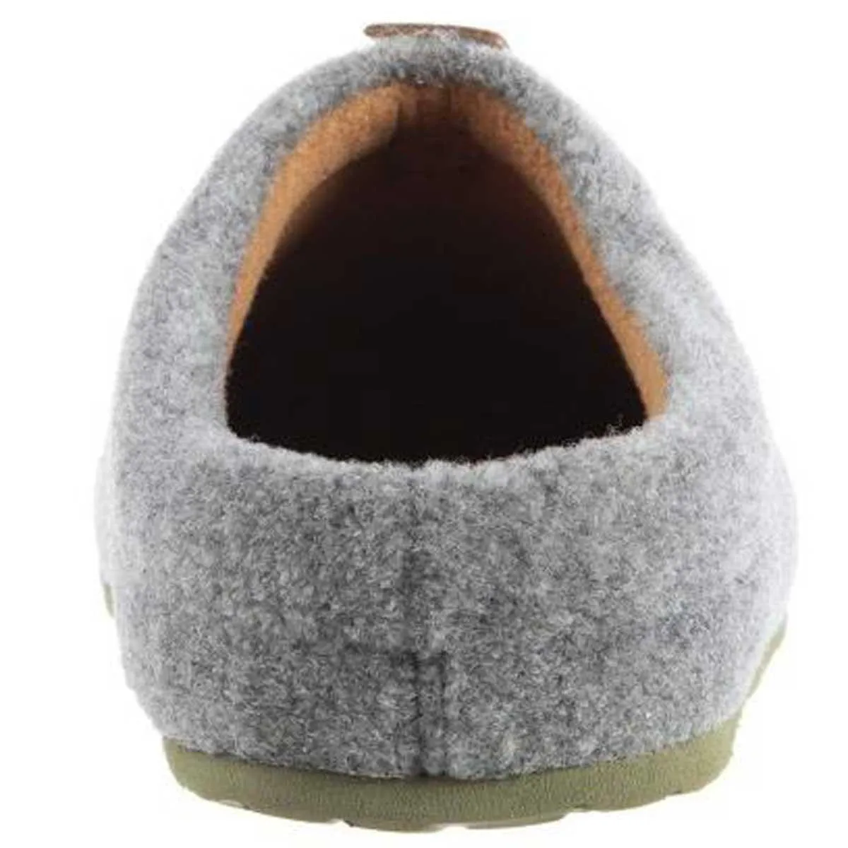 Acorn Women’s Slippers - Algae Infused Wool Comfort Ash Wool, X-Large | A19022ASHWXL