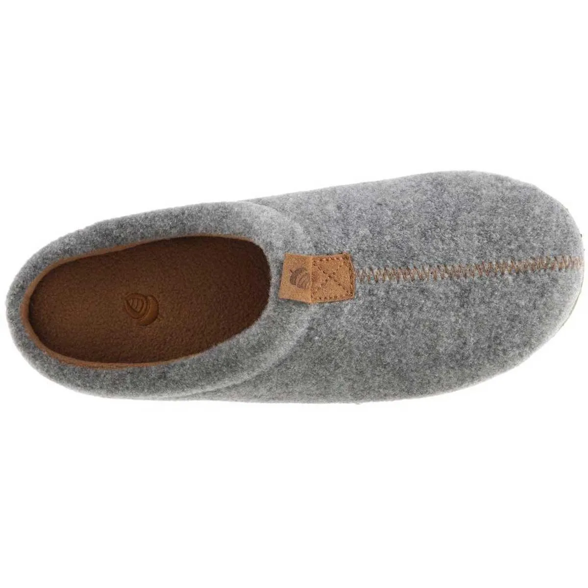 Acorn Women’s Slippers - Algae Infused Wool Comfort Ash Wool, X-Large | A19022ASHWXL