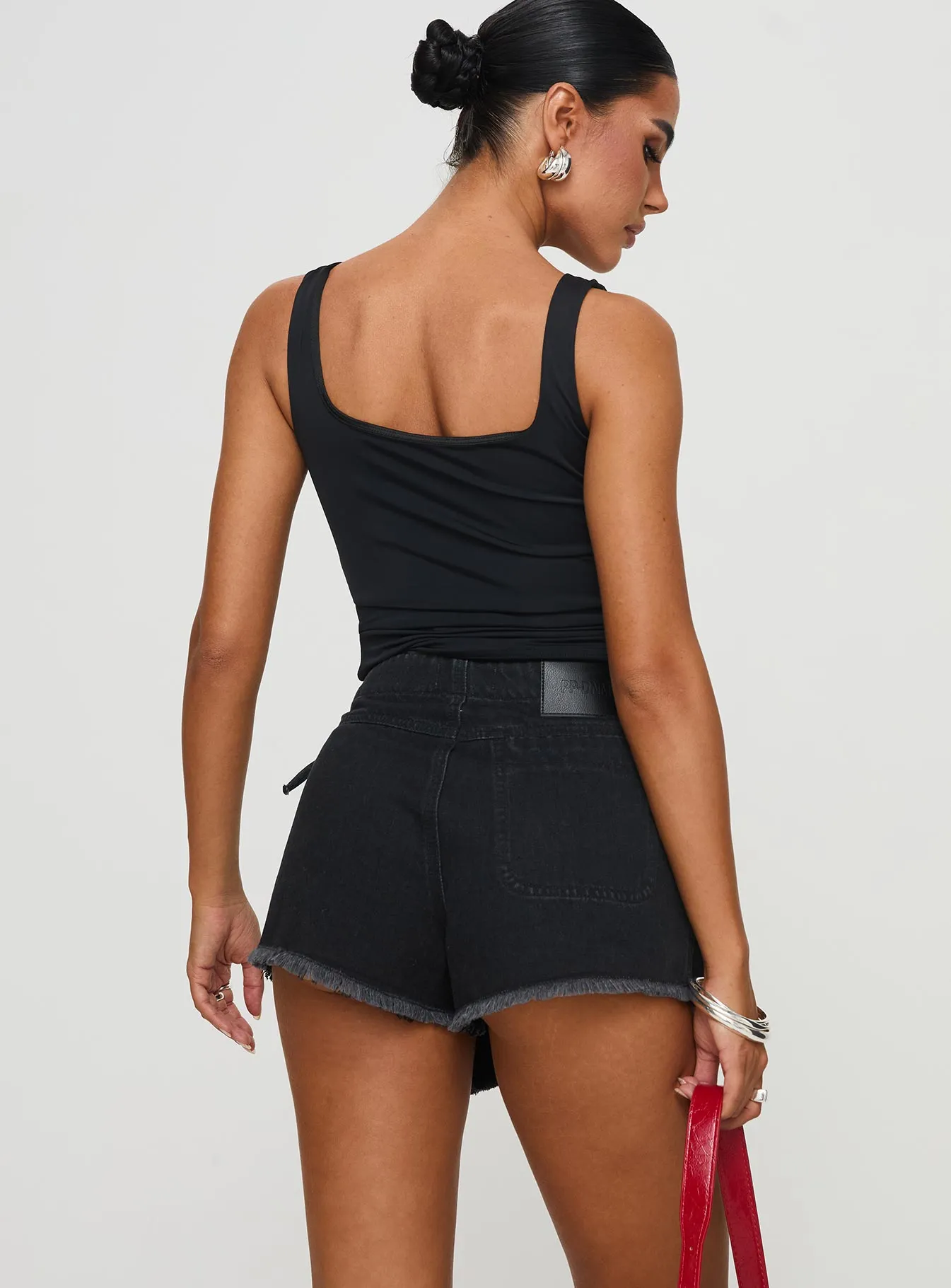 Bowden Skort Washed Black