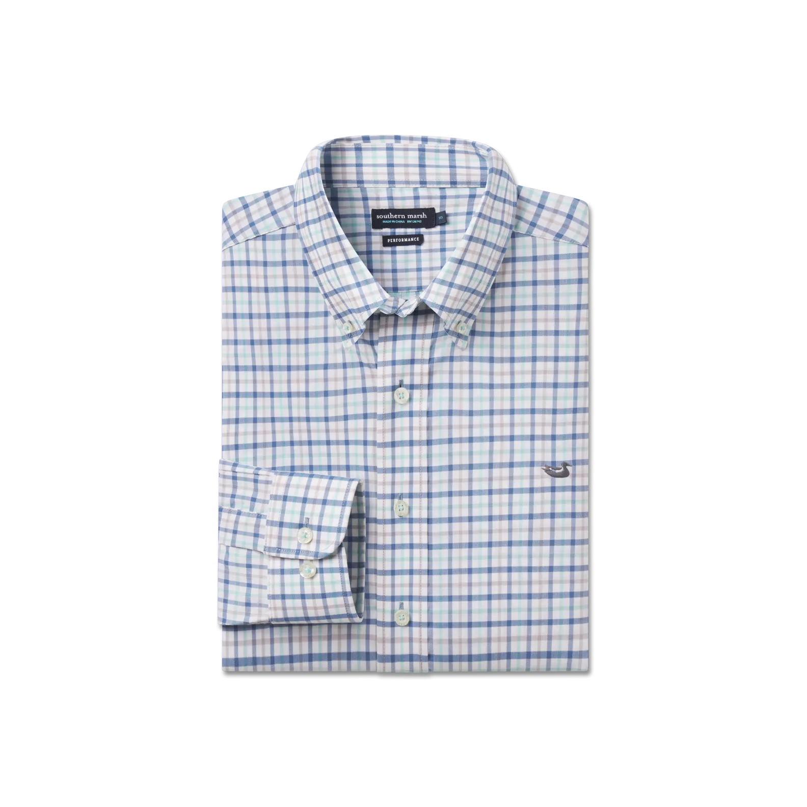 Chambers Performance Gingham Dress Shirt