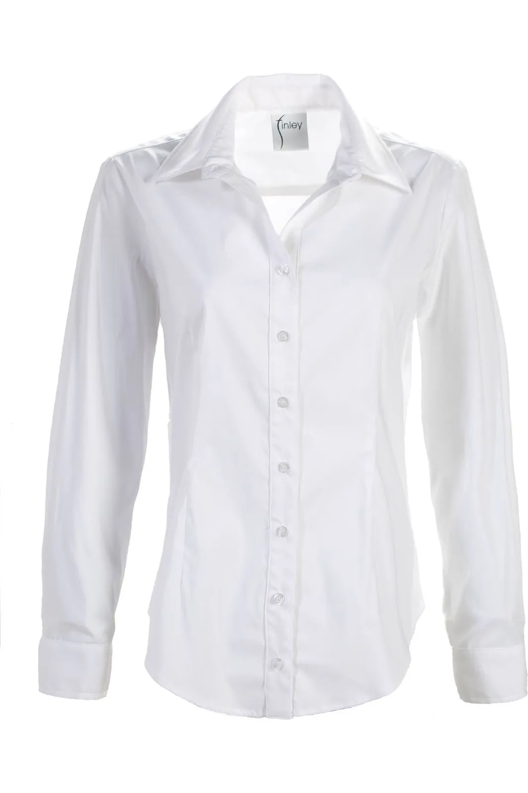 Finley Shirts Johnny Silky Poplin Shirt 2955069 | White 100