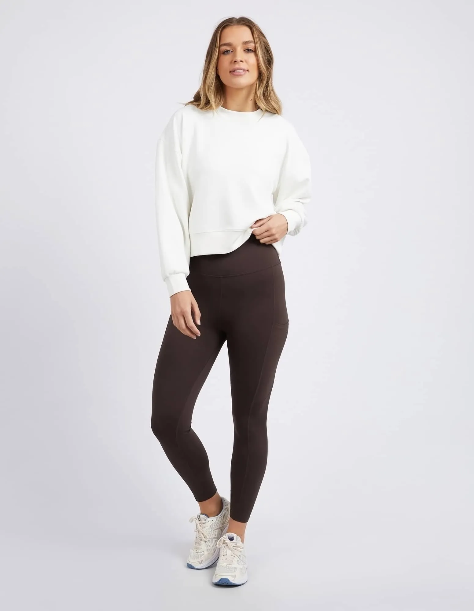 Foxwood Leisure Fit Burn Leggings - Brown