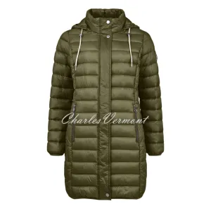 Frandsen Longline Padded Coat - Style 103-588-88 (Olive)