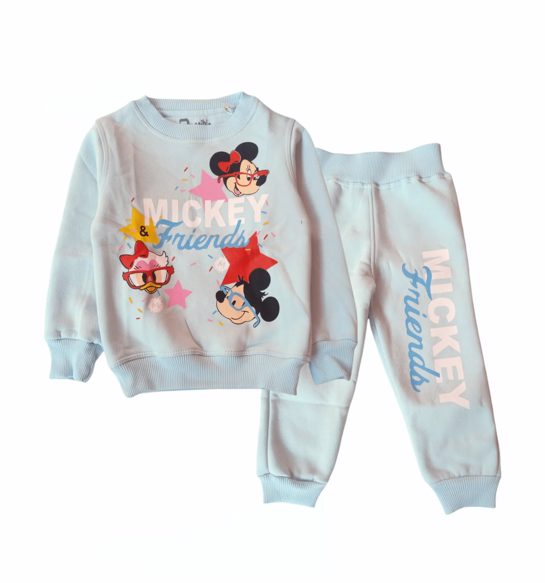 Girls Melton Pajama - Sky Blue