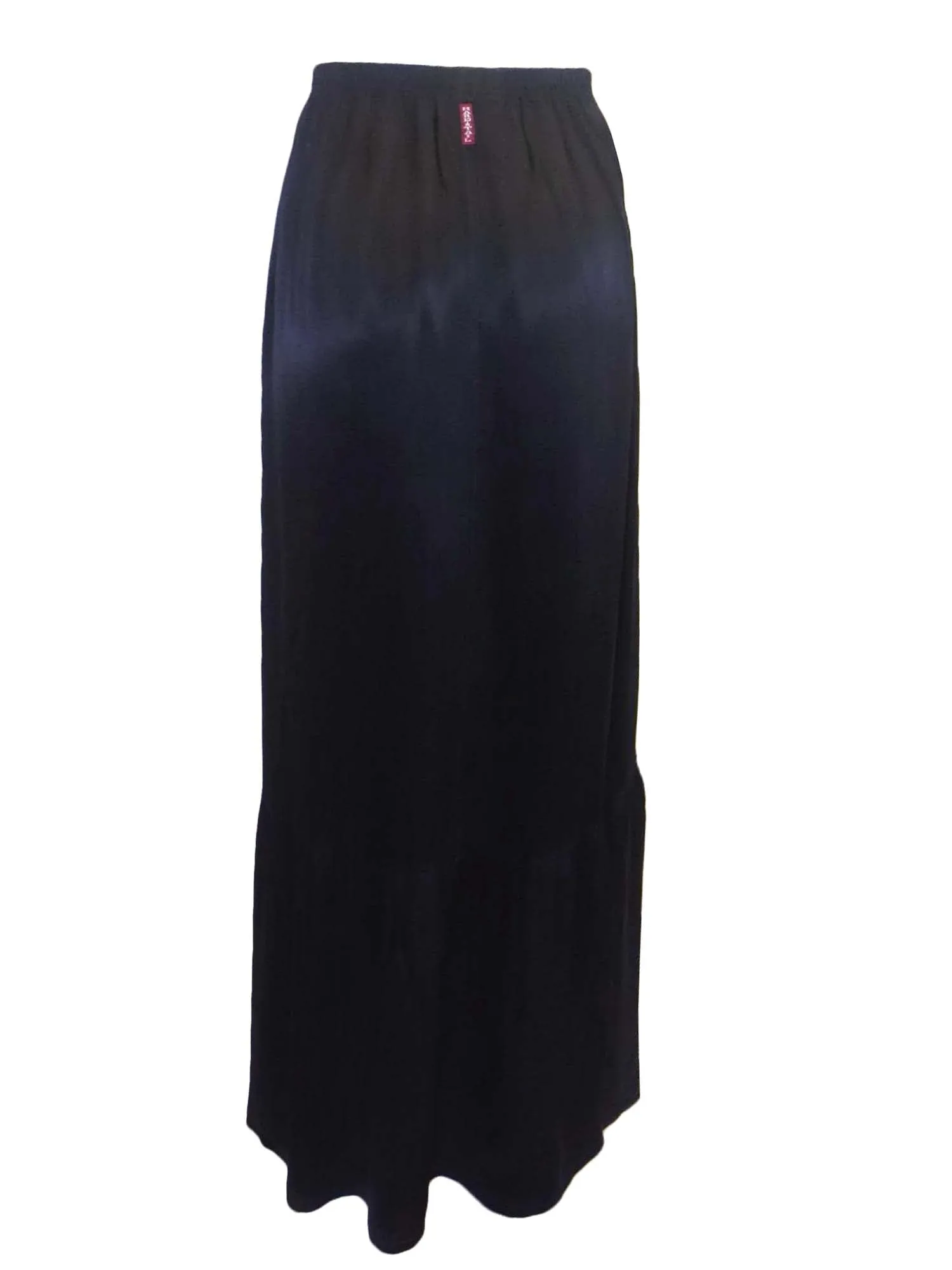 Hard Tail Satin Ruffle Maxi Skirt (Style: SAT-27)