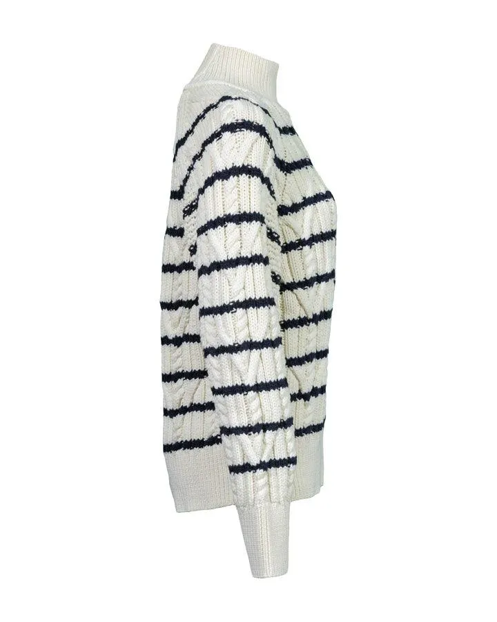 Hugo Boss Fodela Stripe Sweater