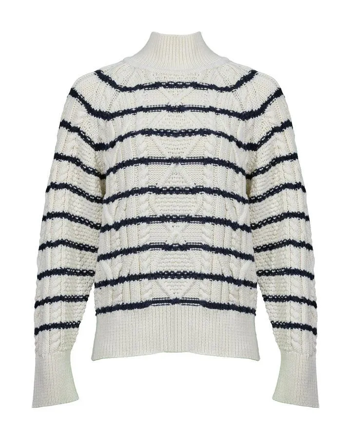 Hugo Boss Fodela Stripe Sweater