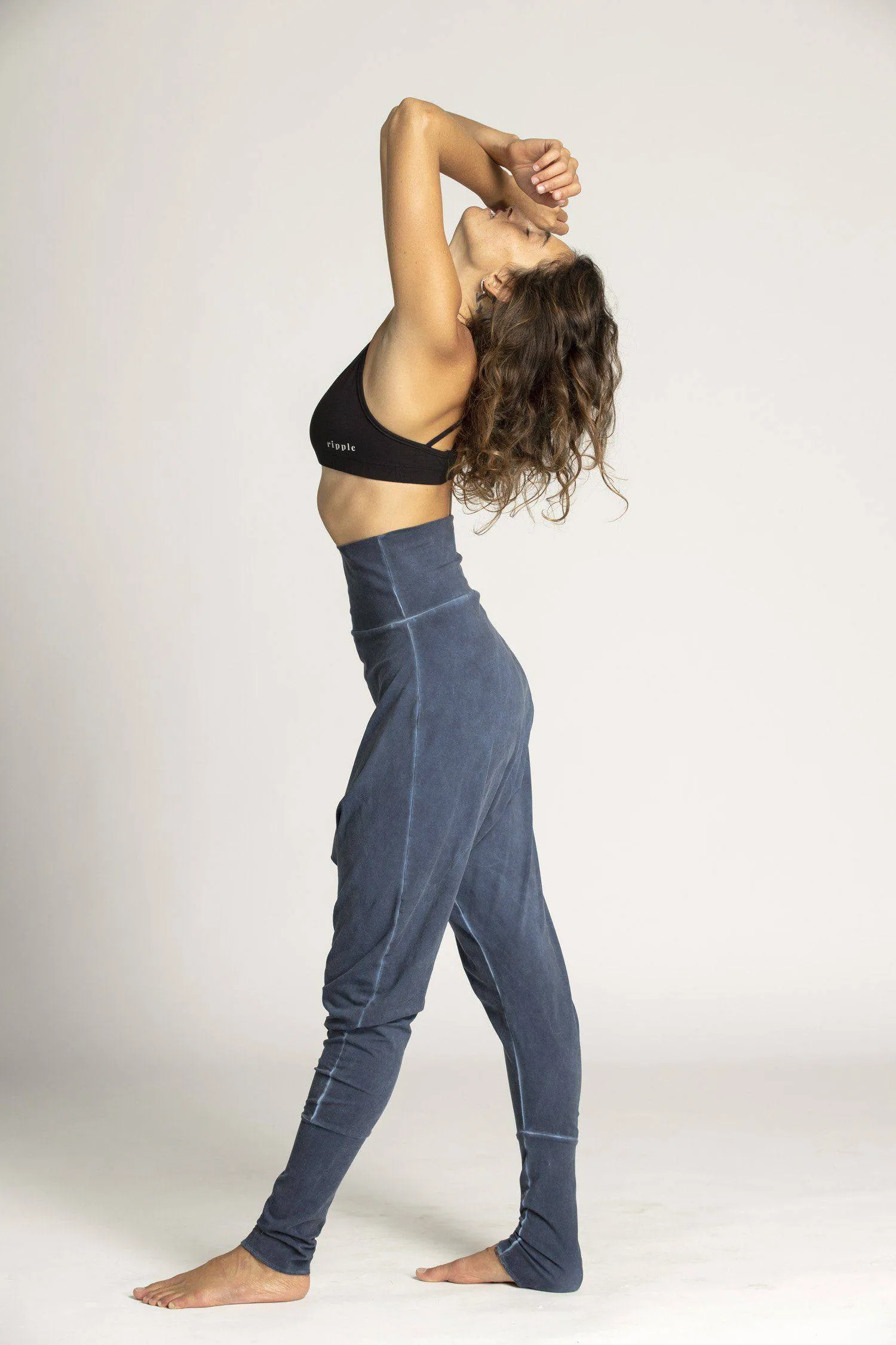 I'mPerfect Stonewash Harem Pants 50%off