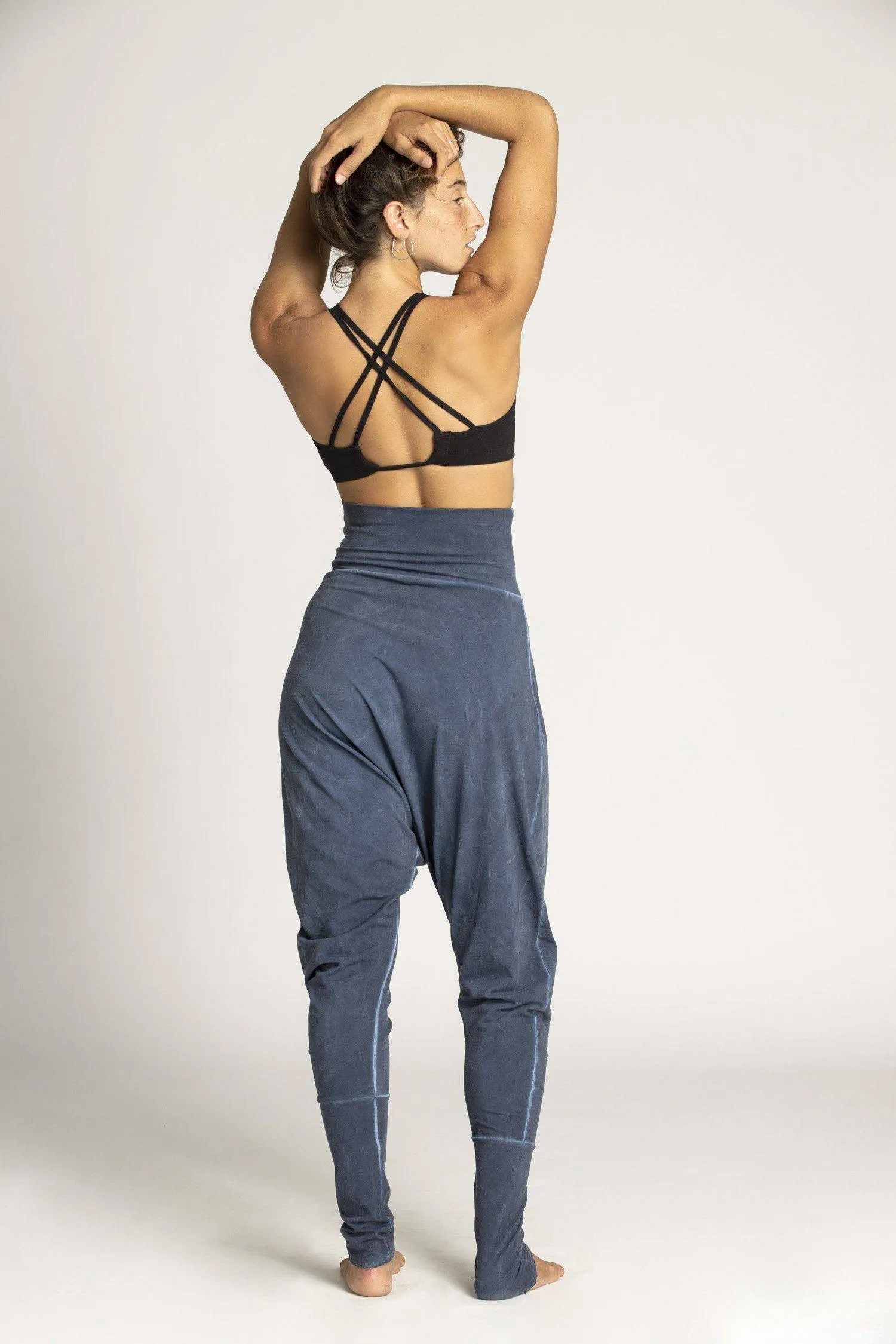 I'mPerfect Stonewash Harem Pants 50%off