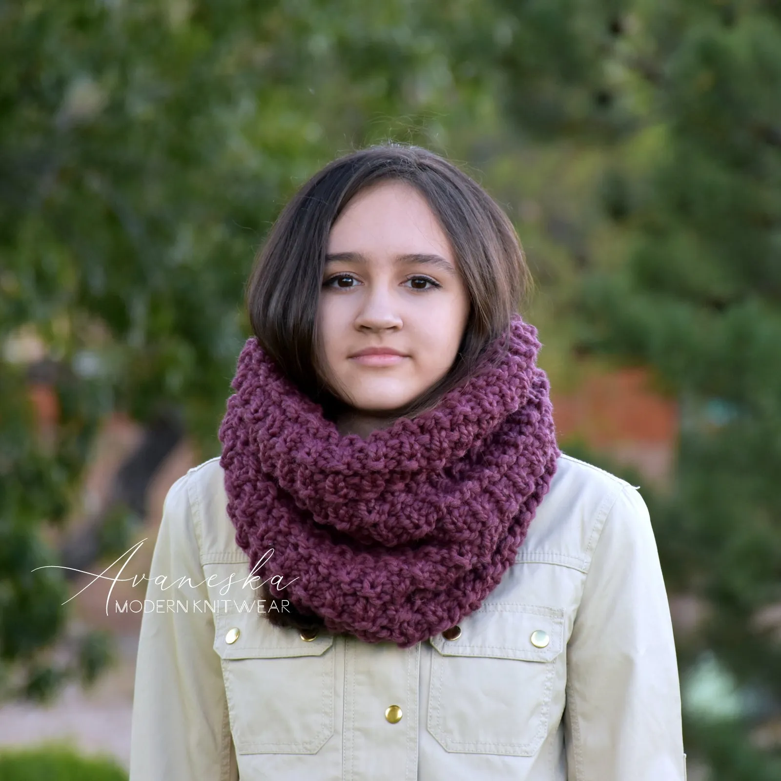 Knit Chunky Scarf | THE DENVER