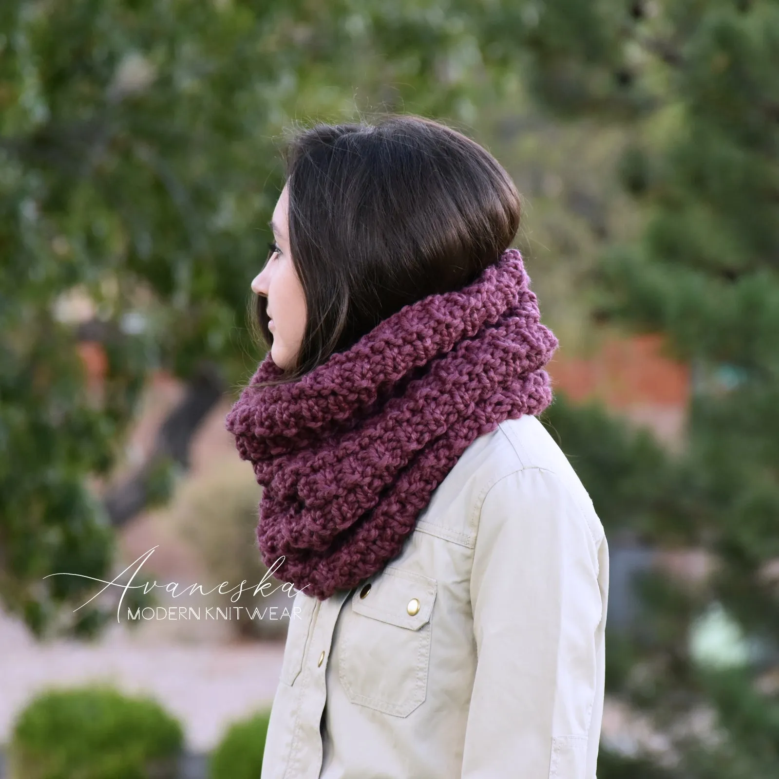 Knit Chunky Scarf | THE DENVER