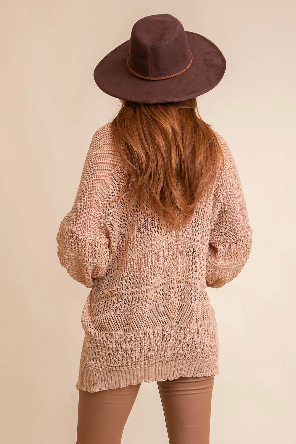 Knit Netted Cardigan ❤️