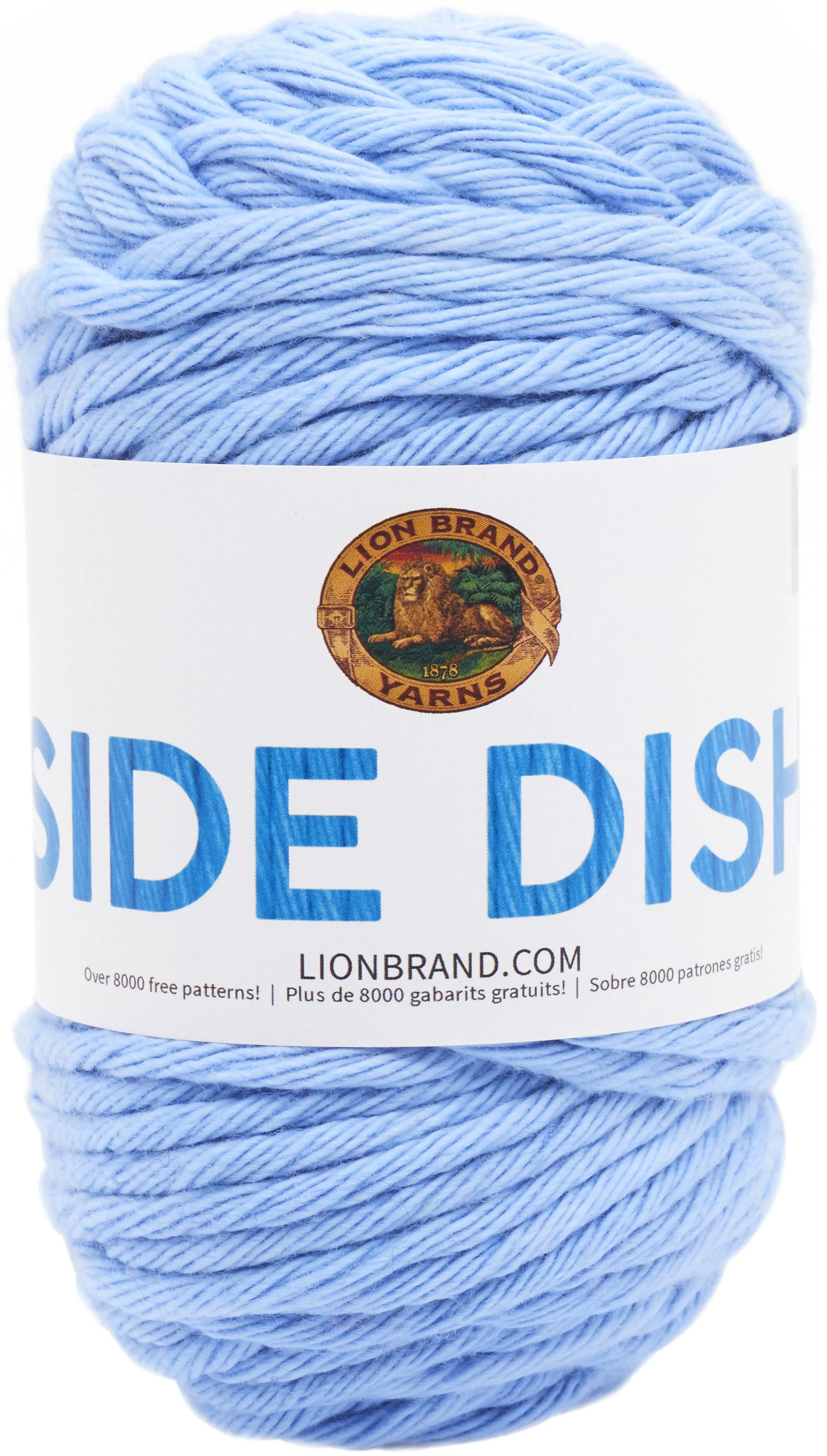 Lion Brand Side Dish Yarn - Periwinkle - 3.5oz/100g*