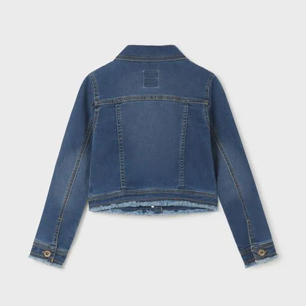 LONG SLEEVE DENIM JACKET FOR GIRLS