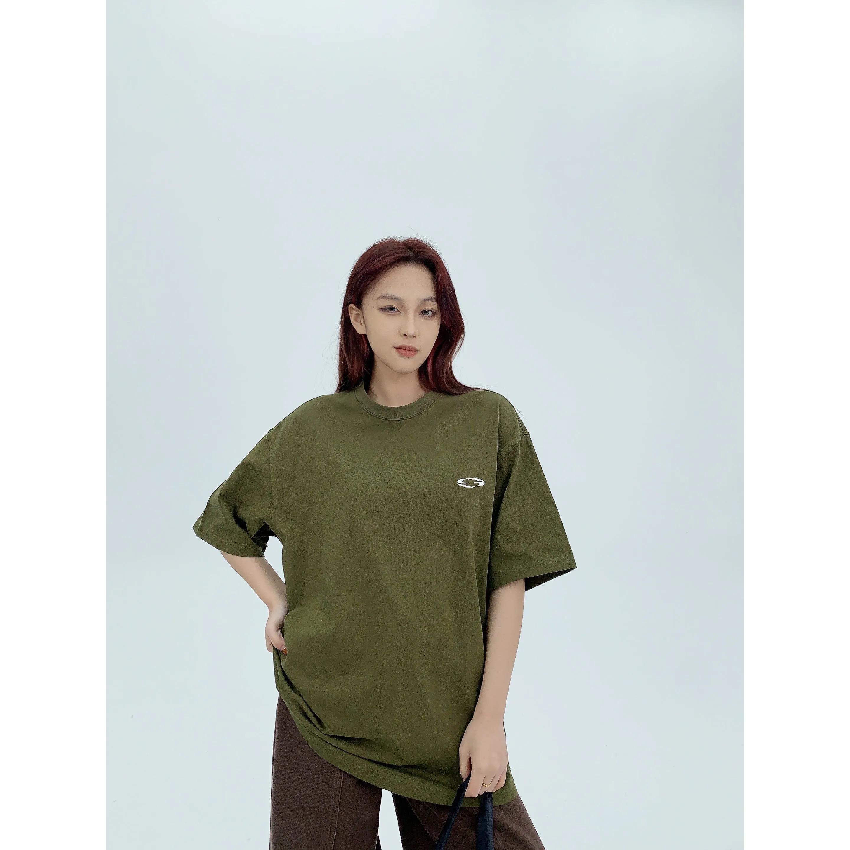 Loose Casual Embroidered T-shirt