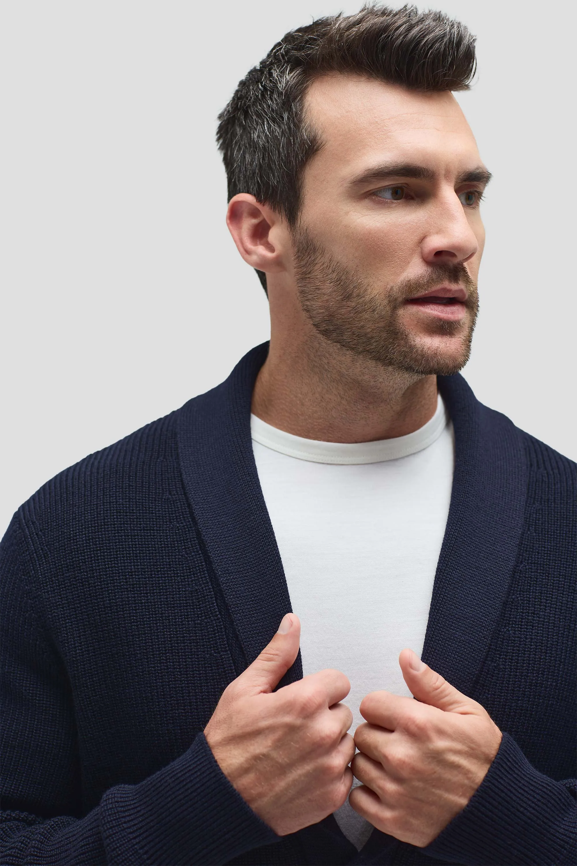 Men's Merino Cardigan