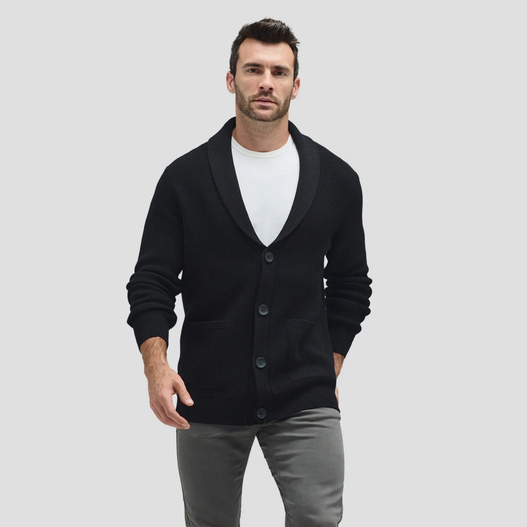 Men's Merino Cardigan