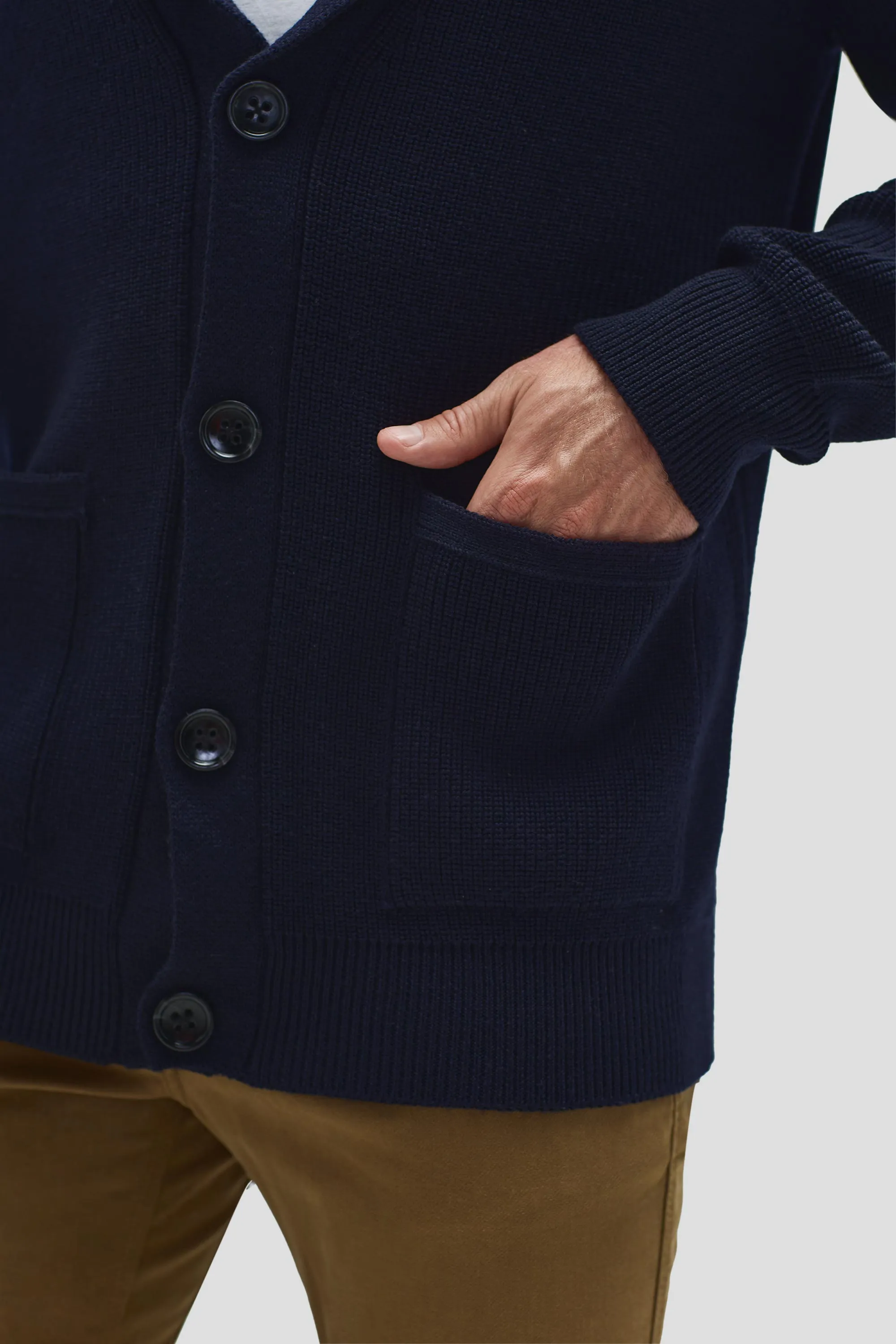 Men's Merino Cardigan