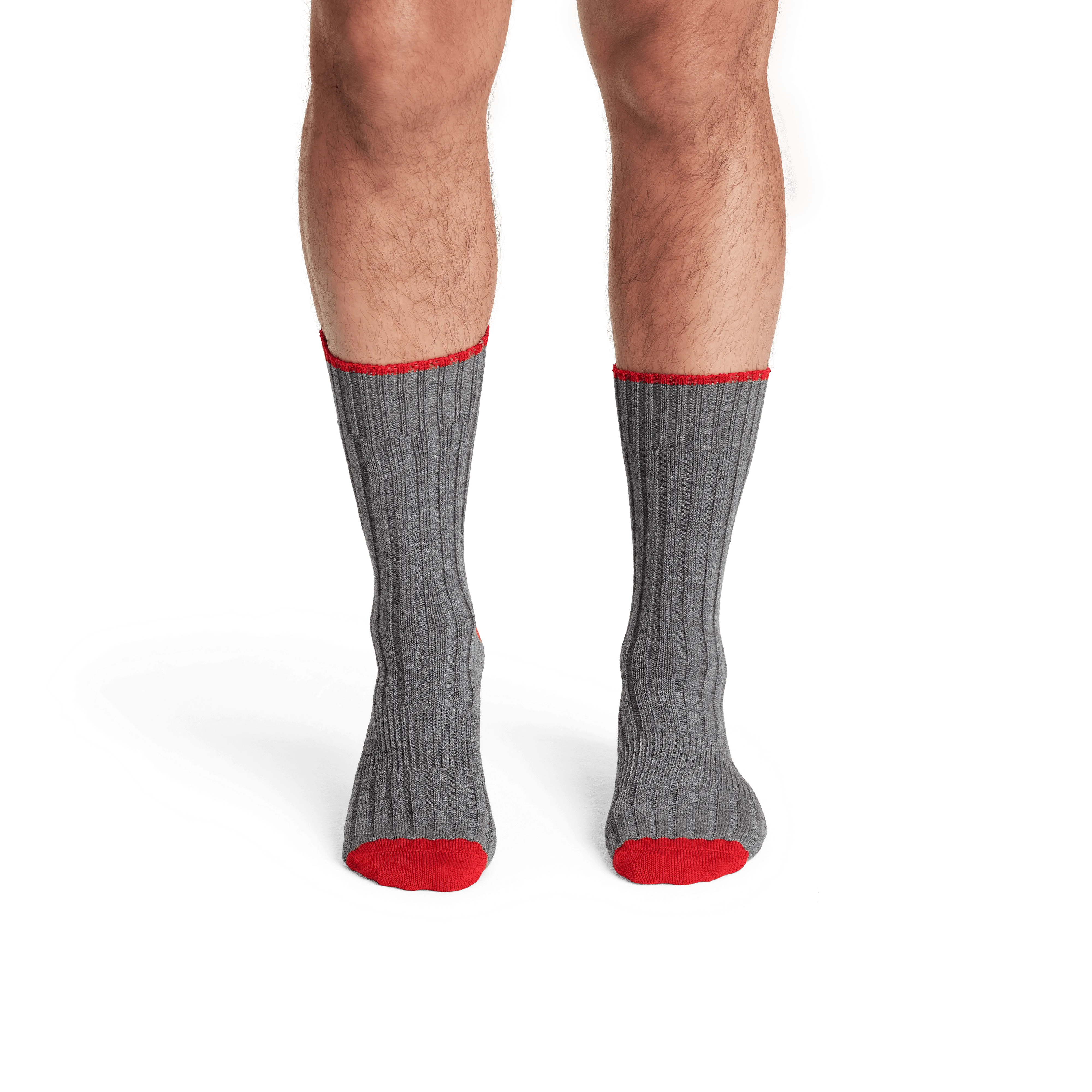 Men's Merino Wool Blend Sweater Calf Socks