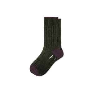 Men's Merino Wool Blend Sweater Calf Socks