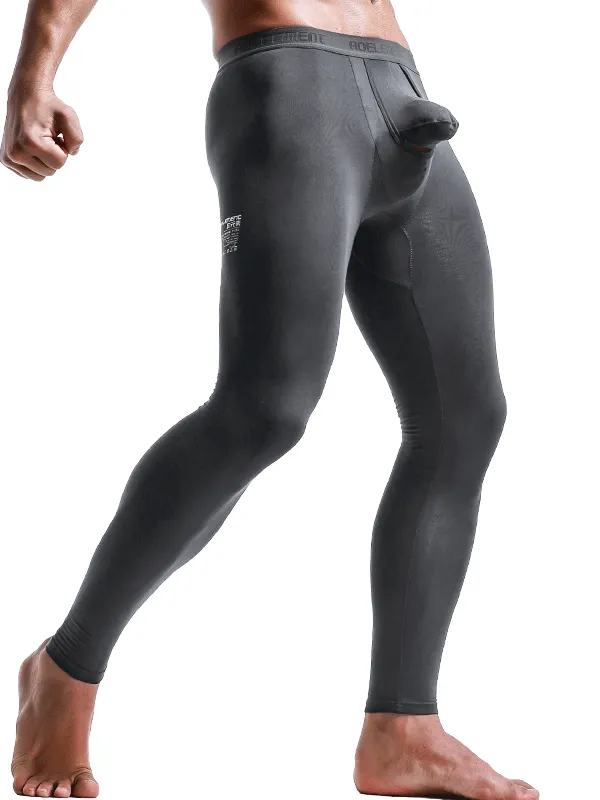 Men's Mid-Weight Wicking Thermal Bottoms