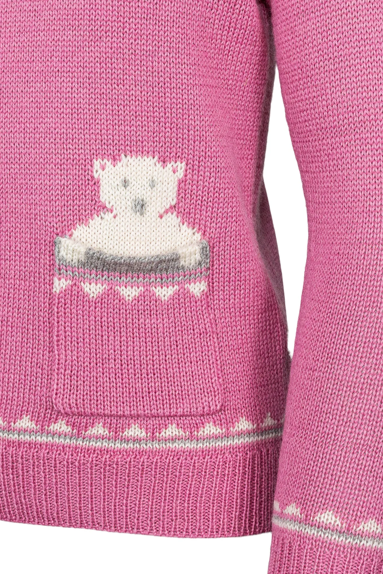 Norlender - Children's Polar Sweater - Pink