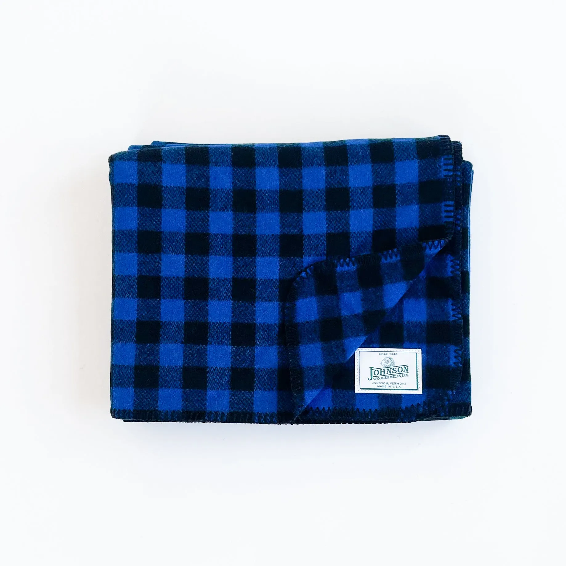 Norris Wool Throw - Buffalo Check