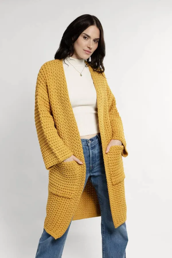 Nuli Cable Knit Kimono