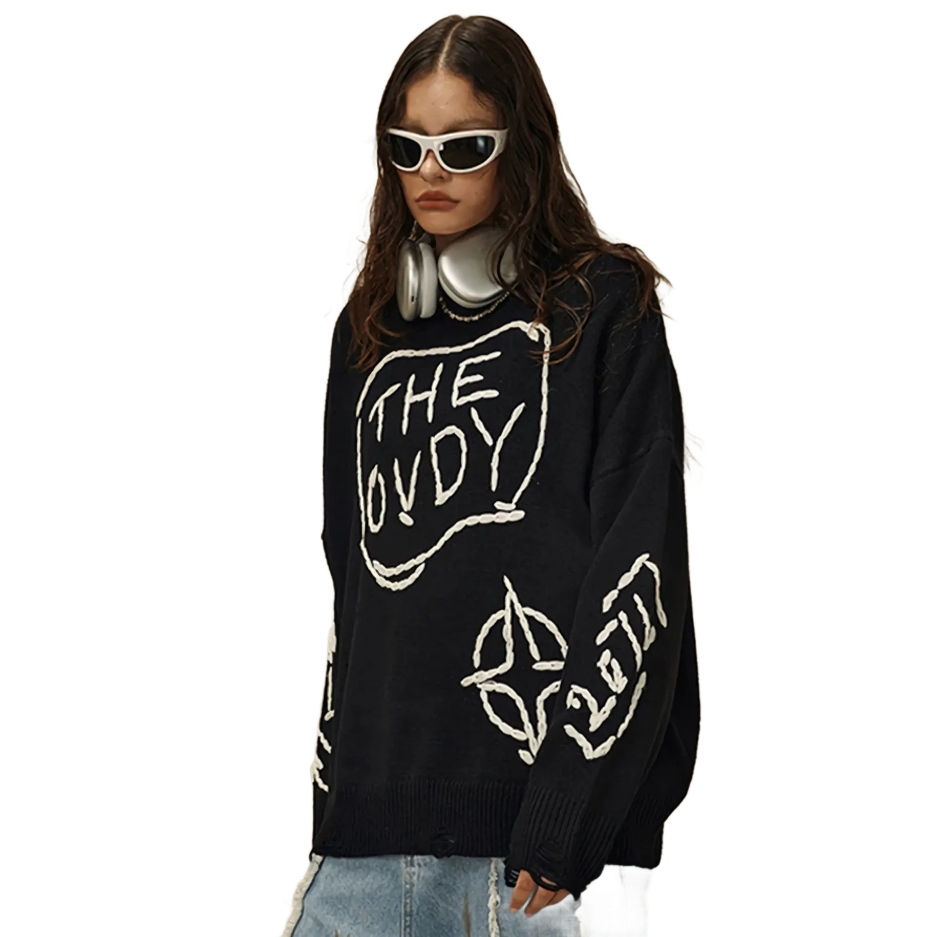 OVDY Scribe Oversized Knit Pullover