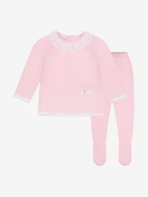 Paz Rodriguez Baby Girls Set- Wool 2 Piece Set