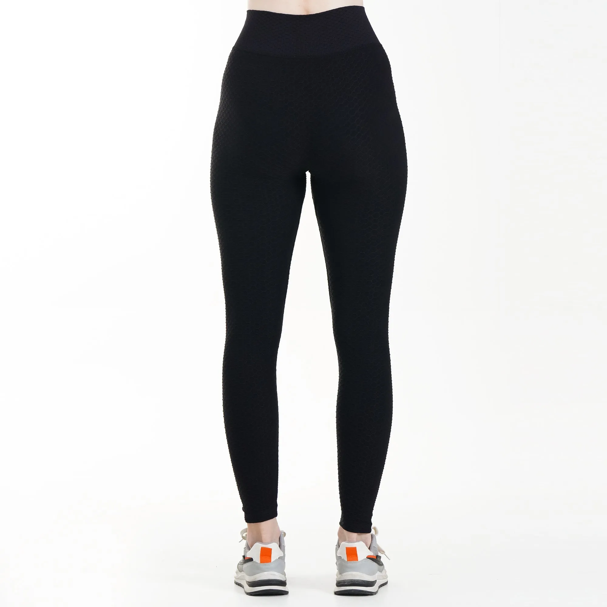 Pentagon Seamless Leggings (Black)