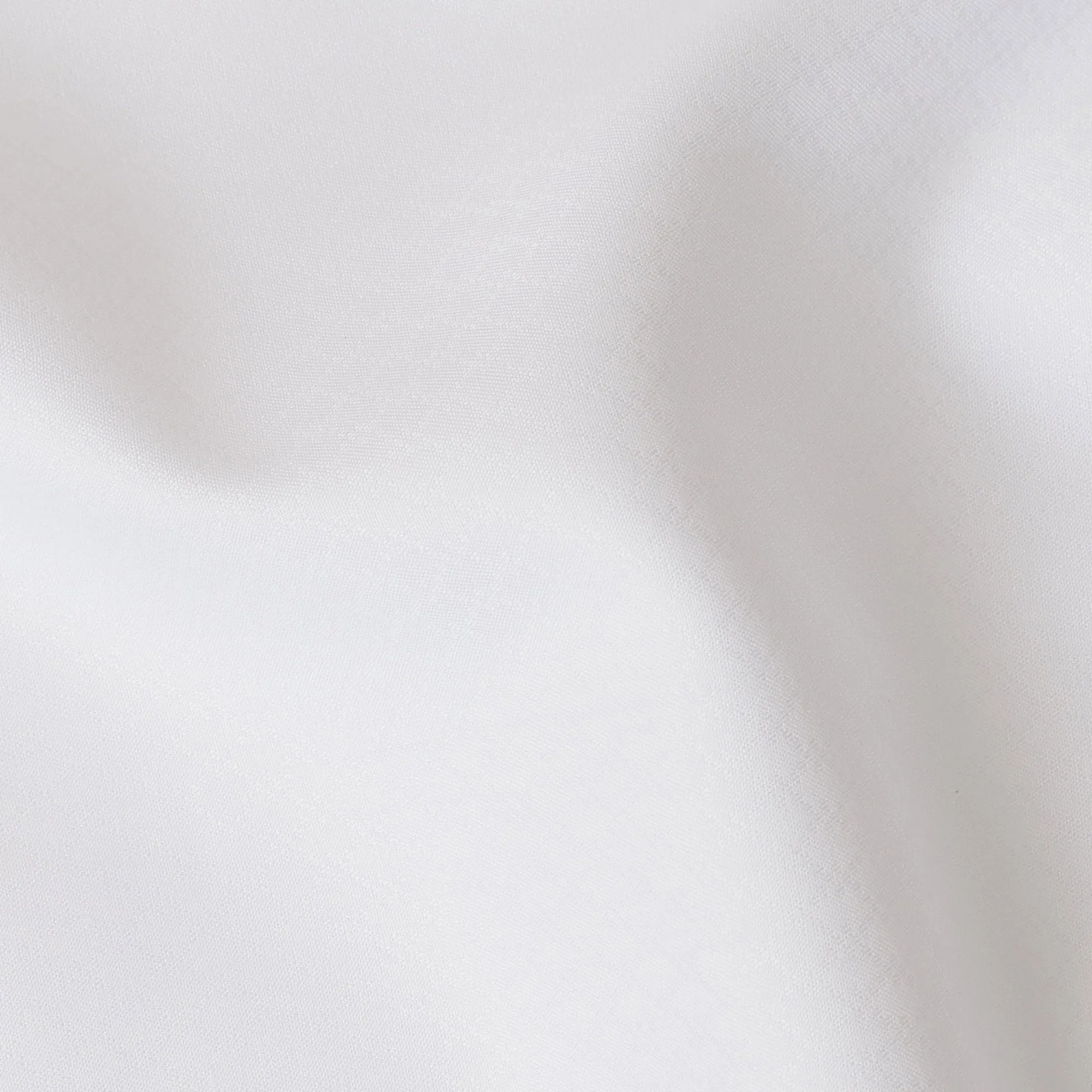 Pure White Textured 100% Cotton Shirting Fabric, 150 cm Width, Made in Italy-D20494