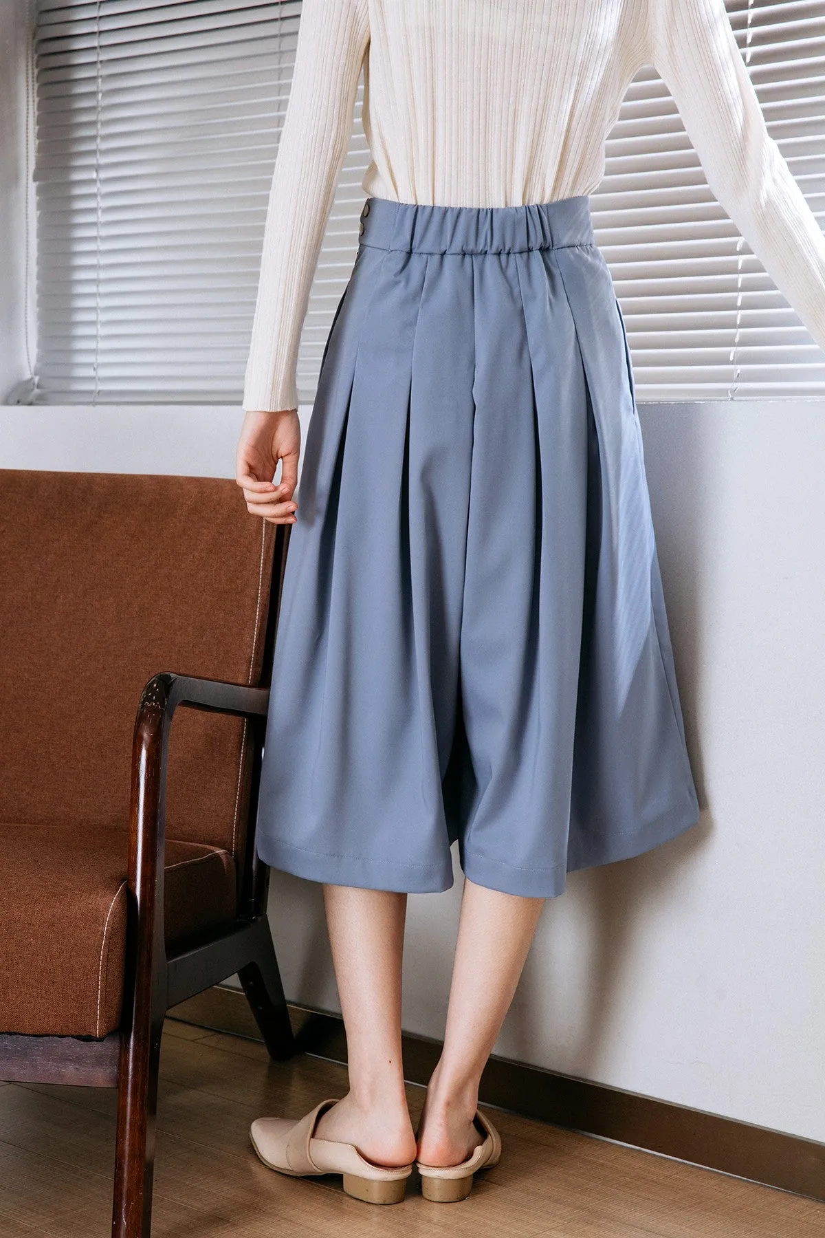 Quintin Pleated Culottes