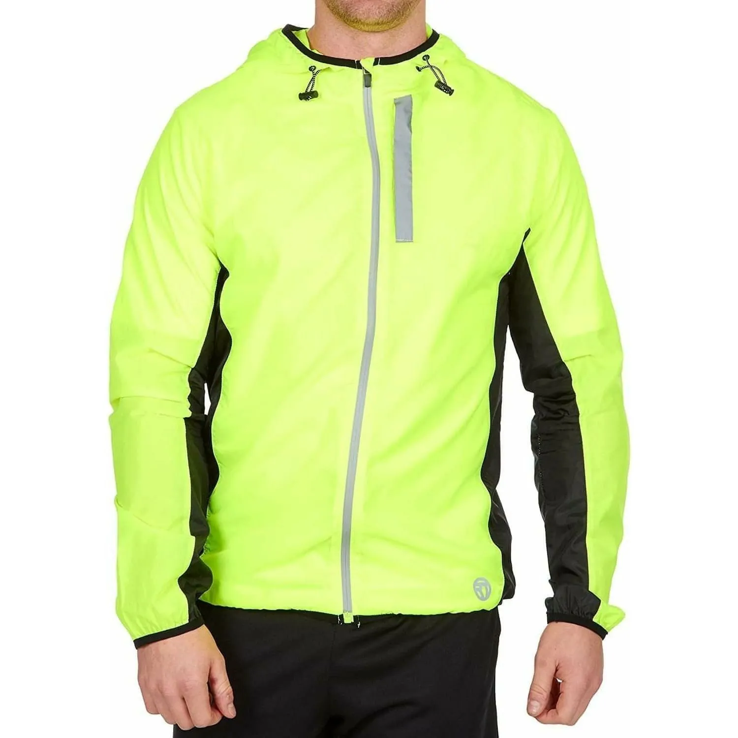 Red Tag Quick Dry Lightweight Mens Running Jacket - Green