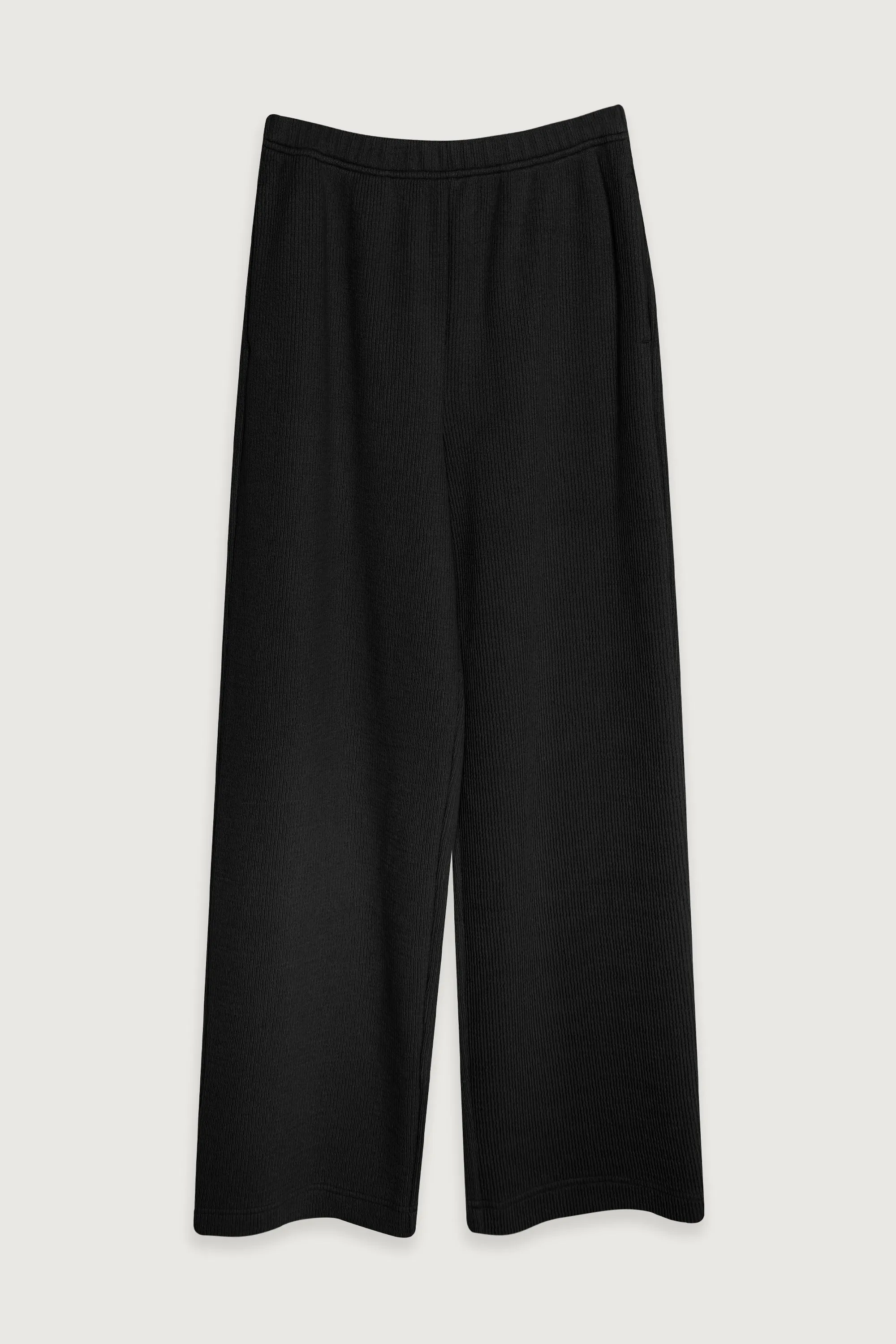 RIB-KNIT PANT