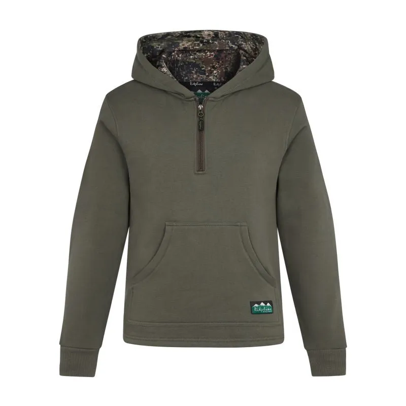 Ridgeline Traser Kids Hoodie - Field Olive