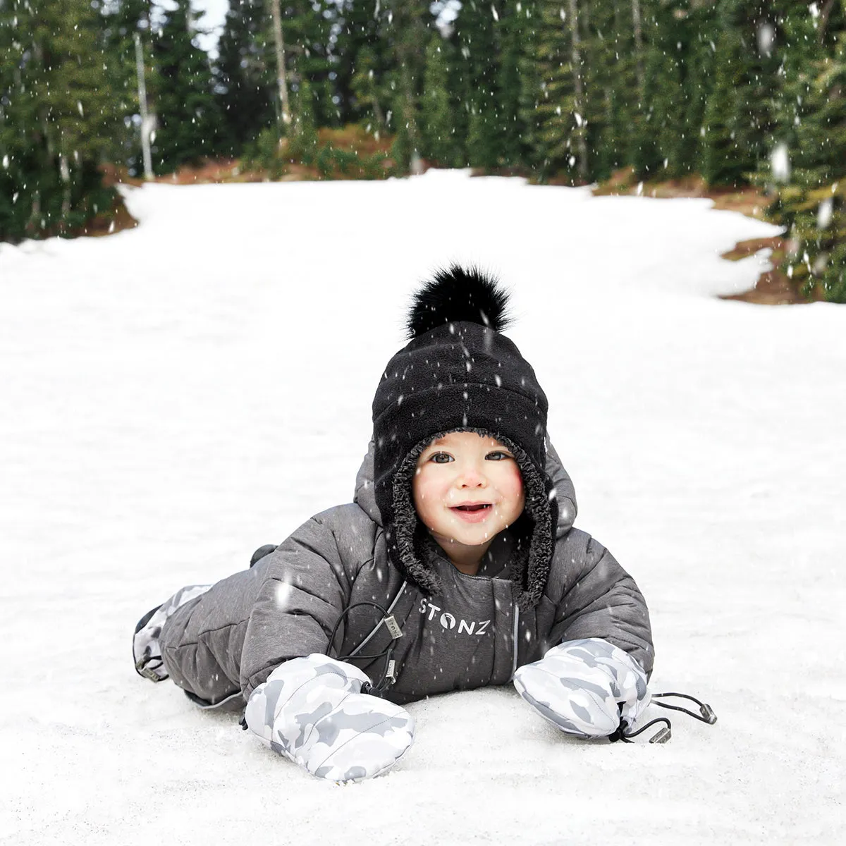 Stonz Heather Gray Snow Suit