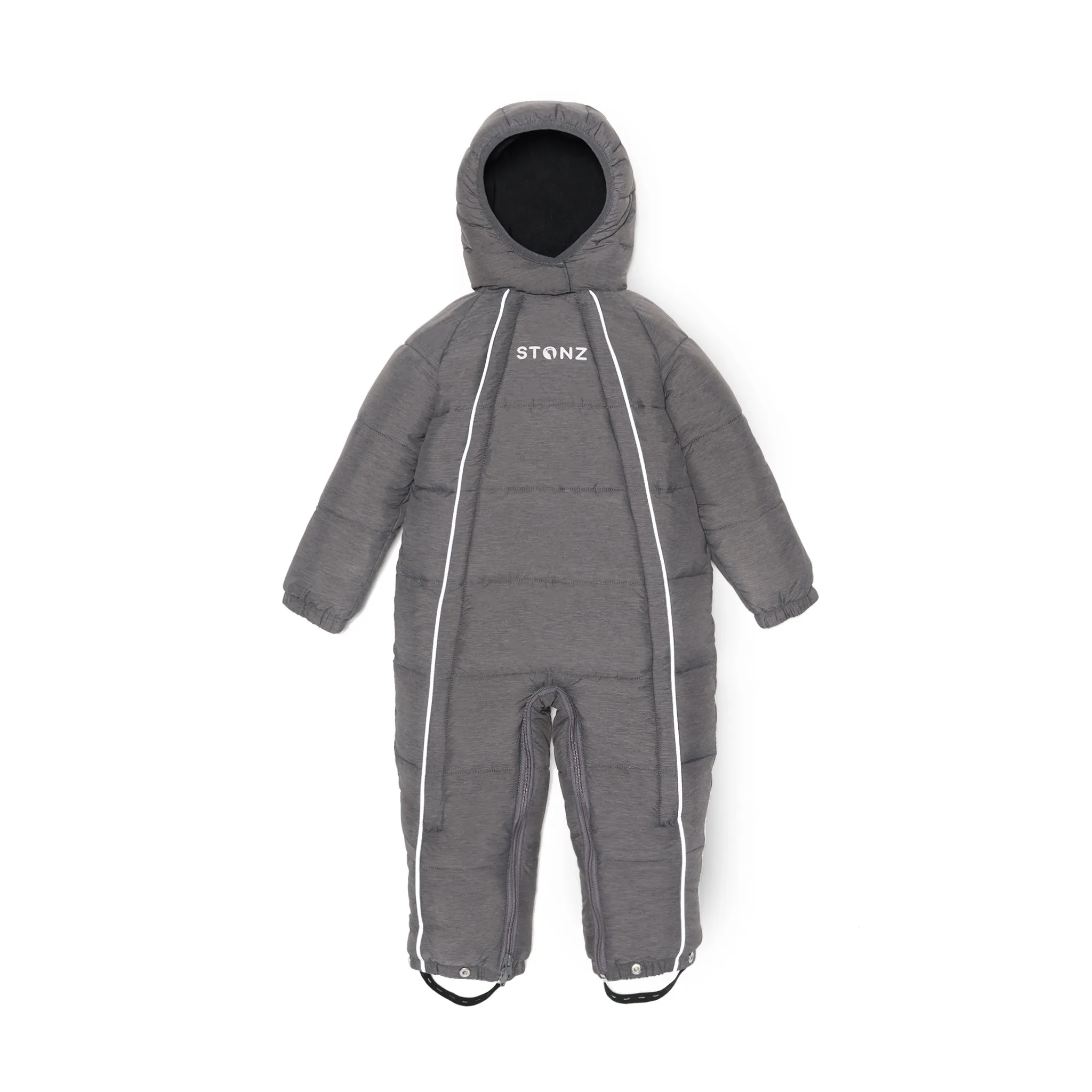 Stonz Heather Gray Snow Suit