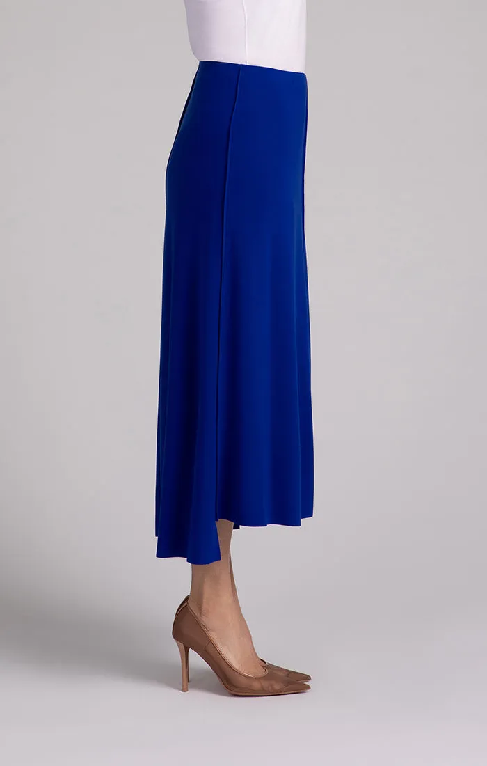 Sympli Flounce A-Line Skirt - Lapis