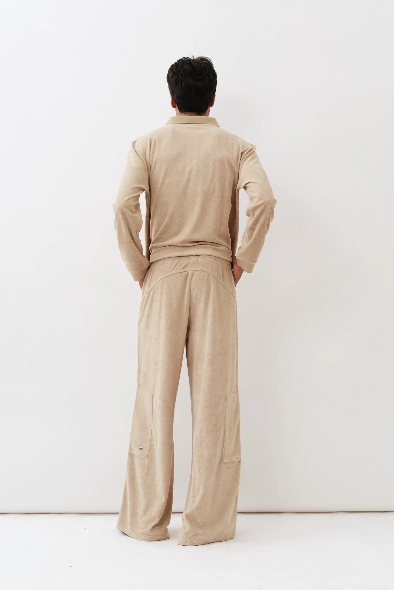 Terrycloth Pants — Biscuit