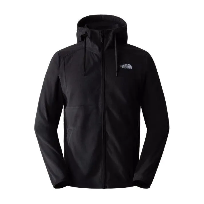 The North Face Mens Homesafe F/Z Fleece Hoodie Black/Black