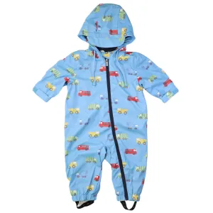 Truck polar fleece lined rain suit (airie blue)