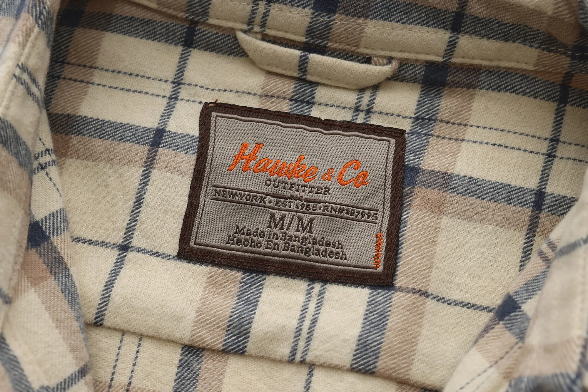 Unlined Flannel Shirt