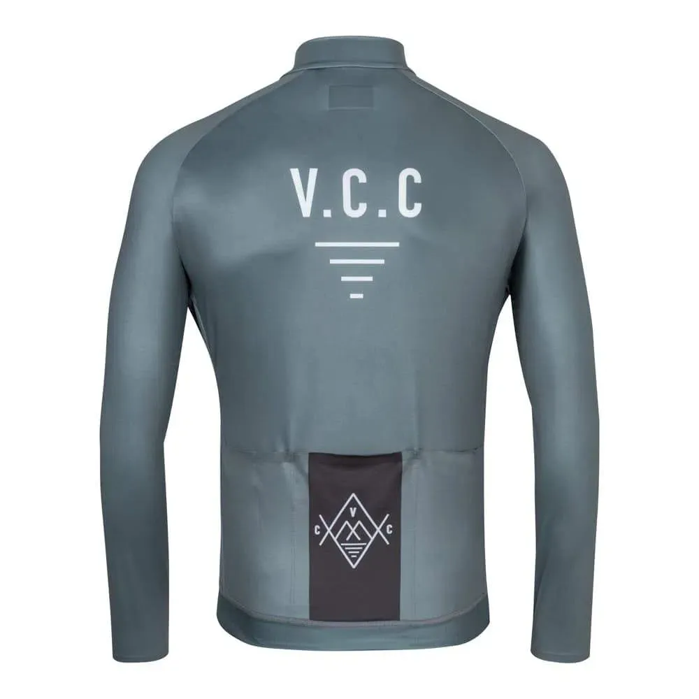 VELODROM VCC Thermal Long Sleeve Jersey - Grey