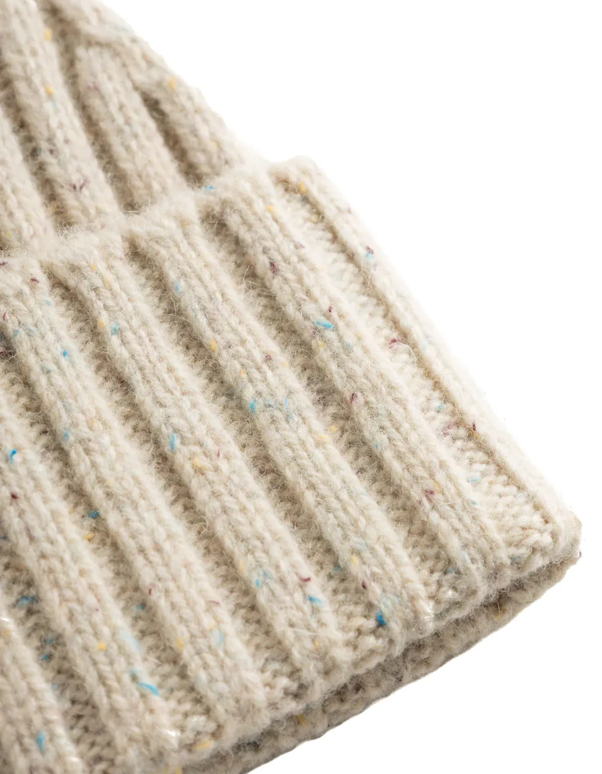 Wells Fleck Rib Beanie