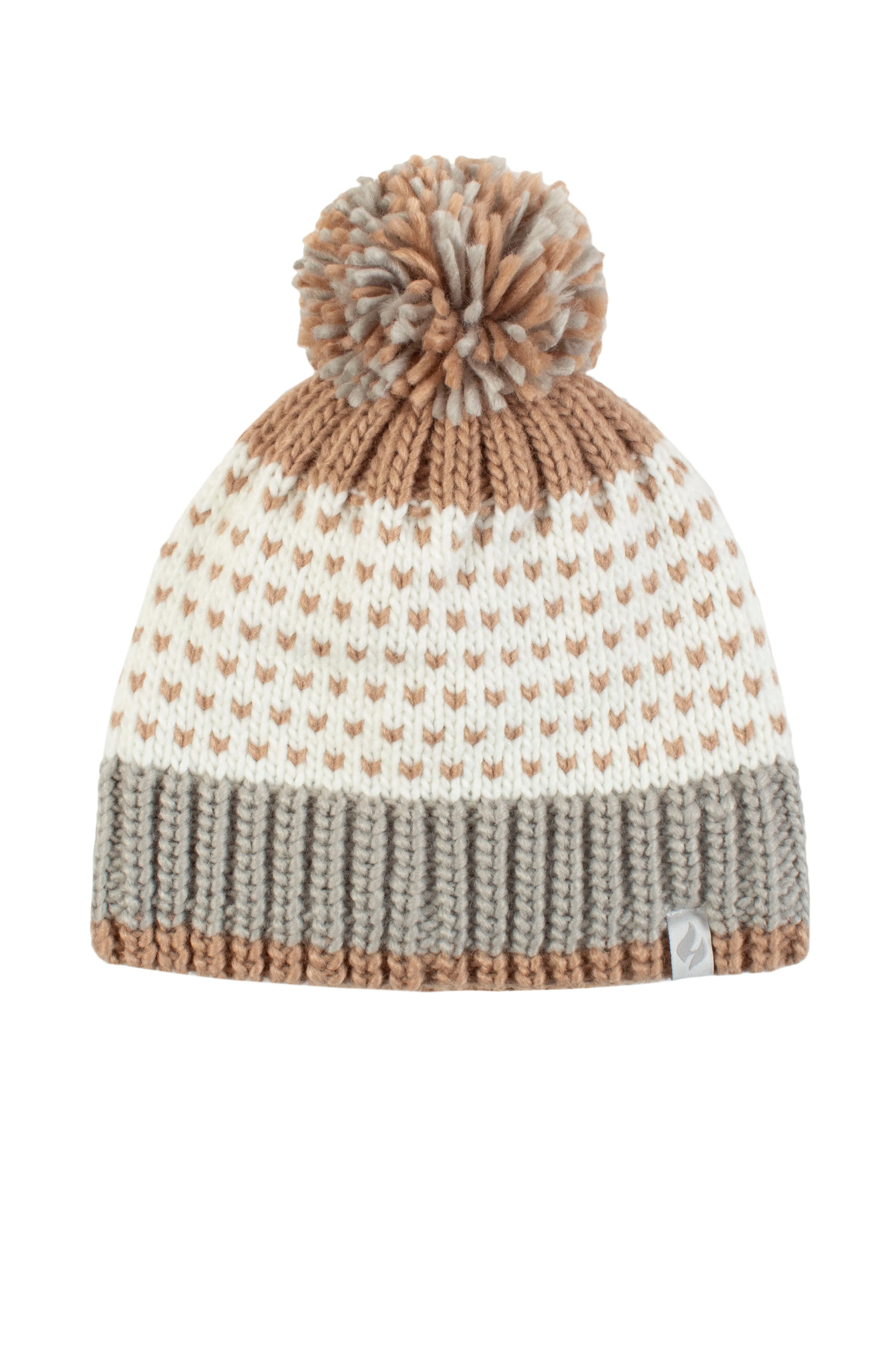 Women's Arles Patterned Hat w/ Pom Pom